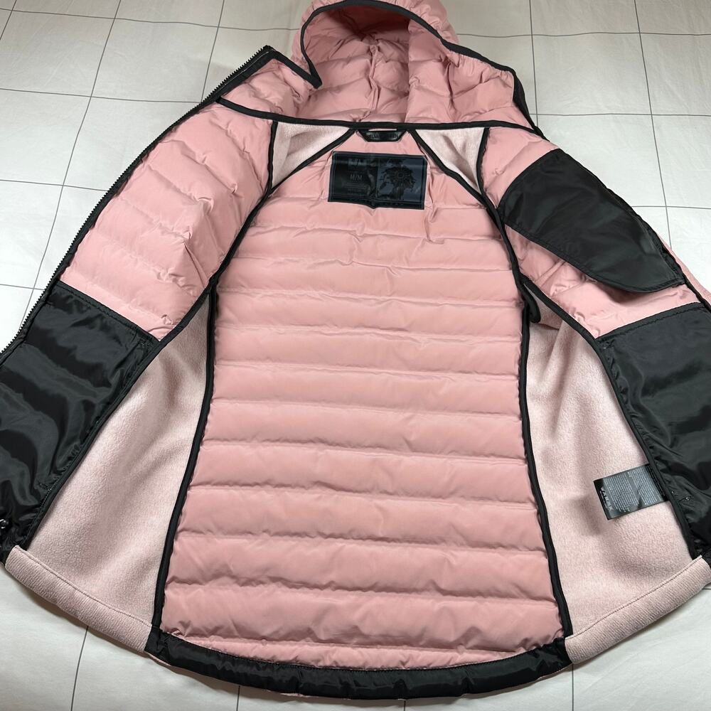 Helly Hansen Jacket Womens Medium Pink Salt Arctic Ocean Hybrid Insulated Hooded - Picture 8 of 11